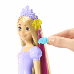 Disney Princess Disney – Princesses Disney – Poupée Raiponce Chevelure Fabuleuse - Vue supplémentaire 3