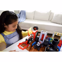 Hot Wheels Monster Trucks Arena Smashers 5-Alarm Crash Challenge Playset - Vue supplémentaire 2