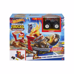 Hot Wheels Monster Trucks Arena Smashers 5-Alarm Crash Challenge Playset - Vue supplémentaire 6