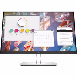 HP E-Series E24 G4, 60,5 cm (23.8"), 1920 x 1080 pixels, Full HD, LCD, 5 ms, Noir, Argent
