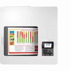 HP Color LaserJet Enterprise Imprimante M554dn, Imprimer, Impression USB en façade; Impression recto-verso
