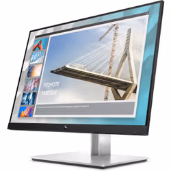 HP E-Series E24i G4 écran plat de PC 24" 1920 x 1200 pixels WUXGA Noir, Argent