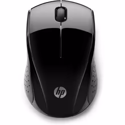 HP Souris sans fil 220, Ambidextre, Blue LED, RF sans fil, 1600 DPI, Noir