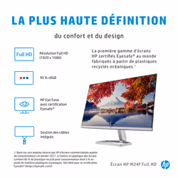 HP M24f FHD Monitor écran plat de PC 24" - Vue supplémentaire 7