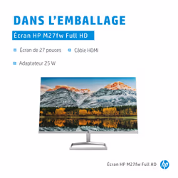 HP M27fw écran plat de PC 27" Full HD LCD - Vue supplémentaire 10