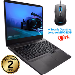 Pc Portable LENOVO IdeaPad Gaming 3 - i5 10è Gén. - 8Go - 1To+128Go SSD