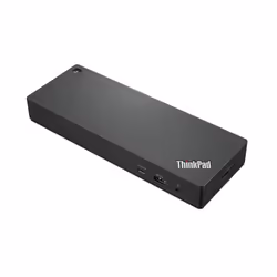 Lenovo ThinkPad Universal Thunderbolt 4, Avec fil, Thunderbolt 4, 3,5 mm, Noir, cULus, FCC, ICES, NOM, CC
