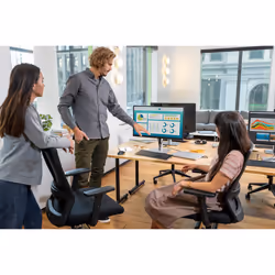 HP E27d G4 écran plat de PC 27" 2560 x 1440 pixels Quad HD Noir - Vue supplémentaire 14