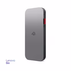 Lenovo GO, 10000 mAh, Lithium Polymère (LiPo), Power Delivery, Recharge sans fil, 30 W, Gris