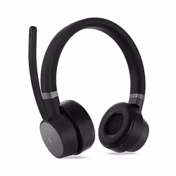 Lenovo Go Wireless ANC, Avec fil &sans fil, Bureau/Centre d'appels, 20 - 20000 Hz, 230 g, Casque, Noir