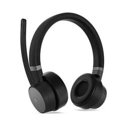 Casque sans Fil Lenovo Go Wireless ANC - Noir - Bureau et Centre d'appels Bluetooth