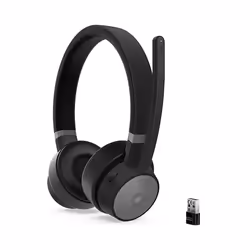 Casque sans Fil Lenovo Go Wireless ANC - Noir - Bureau et Centre d'appels Bluetooth - Vue supplémentaire 7