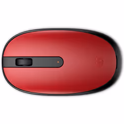 HP Souris Bluetooth rouge empire 240, Ambidextre, Optique, Bluetooth, 1600 DPI, Rouge