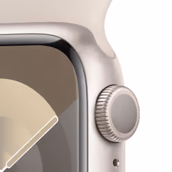 Apple Watch Series 9 41 mm Numérique 352 x 430 pixels Écran tactile Beige Wifi GPS (satellite) - Vue supplémentaire 3