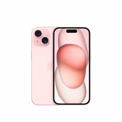 Apple iPhone 15 , 15,5 cm (6.1"), 2556 x 1179 pixels, 128 Go, 48 MP, iOS 17, Rose