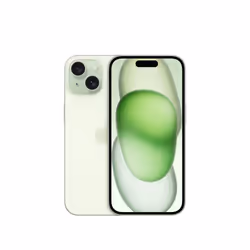 Apple iPhone 15 , 15,5 cm (6.1"), 2556 x 1179 pixels, 256 Go, 48 MP, iOS 17, Vert
