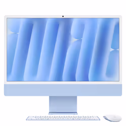 Apple iMac , 59,7 cm (23.5"), 4.5K Ultra HD, Apple M, 16 Go, 256 Go, macOS Sequoia