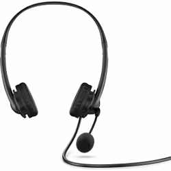 HP Casque stéréo USB G2, Avec fil, Bureau/Centre d'appels, 90 g, Casque, Noir