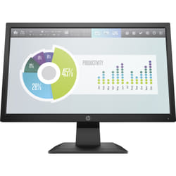 HP P204v écran plat de PC 49,5 cm (19.5") 1600 x 900 pixels HD+ Noir