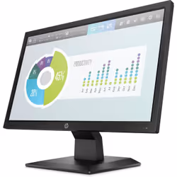 HP P204v écran plat de PC 49,5 cm (19.5") 1600 x 900 pixels HD+ Noir
