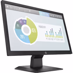 HP P204v écran plat de PC 49,5 cm (19.5") 1600 x 900 pixels HD+ Noir