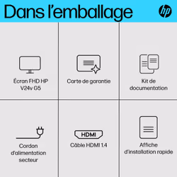 HP V24v G5 FHD Monitor - Vue supplémentaire 13