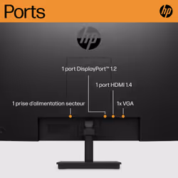 HP V27i G5 écran plat de PC 27" Full HD Noir - Vue supplémentaire 14
