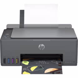 HP Imprimante Tout-en-un Smart Tank 581, Home and home office, Print, copy, scan, Wireless; High-volume printer tank; Print from phone or tablet; Scan to PDF (4A8D4A)