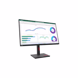 Lenovo ThinkVision T32h-30, 80 cm (31.5"), 2560 x 1440 pixels, Quad HD, LED, 6 ms, Noir