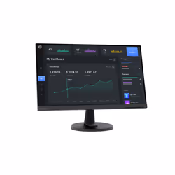 Lenovo C24-40, 60,5 cm (23.8"), 1920 x 1080 pixels, Full HD, LED, 7 ms, Noir