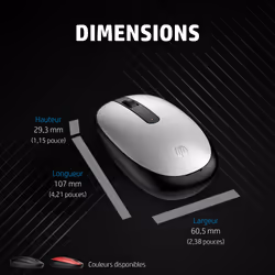 HP Souris Bluetooth Lunar 240 - Vue supplémentaire 7