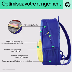 HP Sac à dos Campus (bleu) - Vue supplémentaire 8