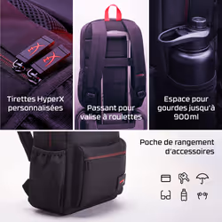 HP Sac à dos HyperX Delta - Vue supplémentaire 5