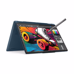 Lenovo Yoga 7 2-in-1 14IML9 Intel Core Ultra 5 125U Hybride (2-en-1) 35,6 cm (14") Écran tactile WUXGA 16 Go LPDDR5x-SDRAM 1 To SSD Wi-Fi 6E (802.11ax) Bleu - Vue supplémentaire 7
