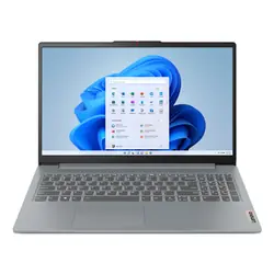 Lenovo IdeaPad Slim 3 15AMN8 AMD Ryzen™ 5 7520U Ordinateur portable 39,6 cm (15.6") Full HD 8 Go LPDDR5-SDRAM 512 Go SSD Wi-Fi 6 (802.11ax) Windows 11 Home Français Gris