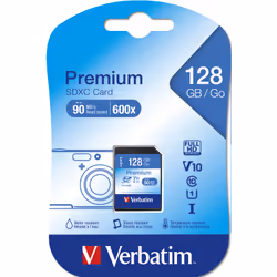 Verbatim Premium 128 Go SDXC Classe 10 - Vue supplémentaire 2
