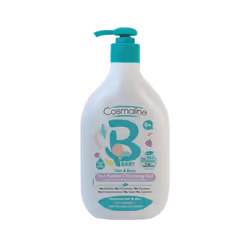 Cosmaline - Gel Nettoyant Bébé 2En1 cheveux et corps 500Ml