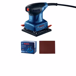 Bosch GSS 140 Professional, Ponceuse à feuille abrasive, Noir, Bleu, 14000 tr/min, 28000 OPM, 1,5 mm, 79 dB