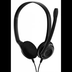 Sennheiser PC 8 USB Multimedia headset with USB port for VoIP with headband for two ears, microphone with noise cancellation.Compatible with UC manufacturers' solutions (504197)
