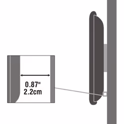 SBOX PLB-114S support pour téléviseur 43" Argent