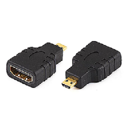 SBOX AD.HDMI-MICRO changeur de genre de câble Mcro HDMI HDMI A Noir