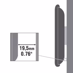 SBOX PLB-2264F support pour téléviseur 70" Noir