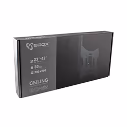 SBOX CPLB-28S support pour téléviseur 43" Noir
