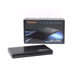 SBOX HDC-2562B Boîtier de disques de stockage Boîtier disque dur/SSD Noir 2.5" - Vue supplémentaire 5