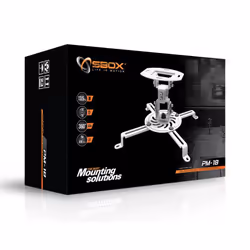SBOX PM-18 support pour projecteurs Plafond Blanc