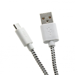 SBOX USB-1031W câble USB 1 m USB 2.0 USB A Micro-USB A Blanc