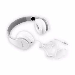 Casque Micro SBOX HS-501W - Longueur du câble 1.2 m - Connecteur Jack 3,5 mm - Réponse en fréquence de 20 Hz à 20 KHz - Puiss ...