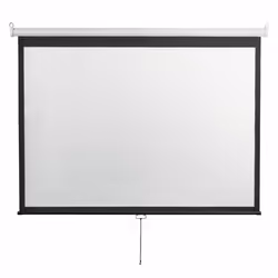 SBOX PSM 100, Manuel, 2,54 m (100"), 20 cm, 15 cm, 4:3, Noir, Blanc