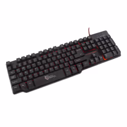 White Shark GK-1622 Samurai clavier USB QWERTY Anglais américain Noir