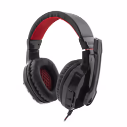 White Shark GHS-1641 PANTHER, Avec fil, Jouer, 20 - 20000 Hz, Casque, Noir, Rouge